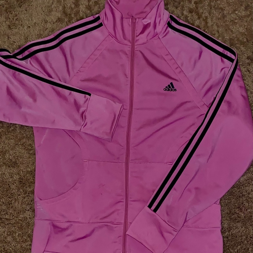Women’s Adidas Jacket Pink Size L